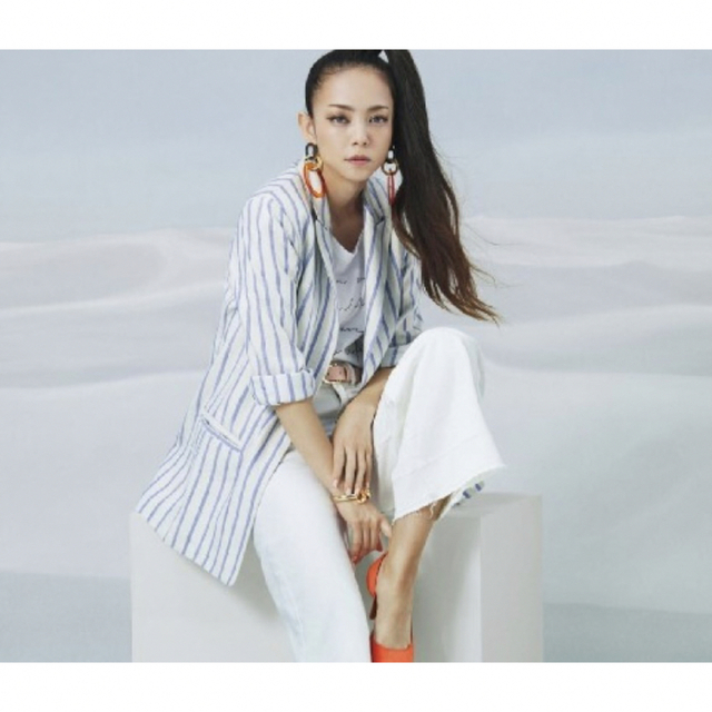 H&M - 安室奈美恵×H&Mストライプジャケットの通販 by ポム's shop