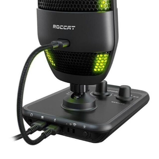 購入ファッション ROCCAT スタジオグレード USB マイク TORCH PC周辺