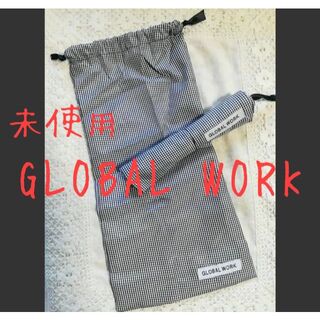 グローバルワーク(GLOBAL WORK)の未使用　グローバルワーク GLOBAL WORK シューズ入れ 巾着 2枚セット(その他)