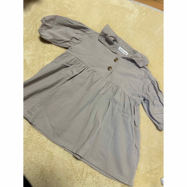 しまむら(シマムラ)のバースディ　100サイズ キッズ/ベビー/マタニティのキッズ服女の子用(90cm~)(ワンピース)の商品写真