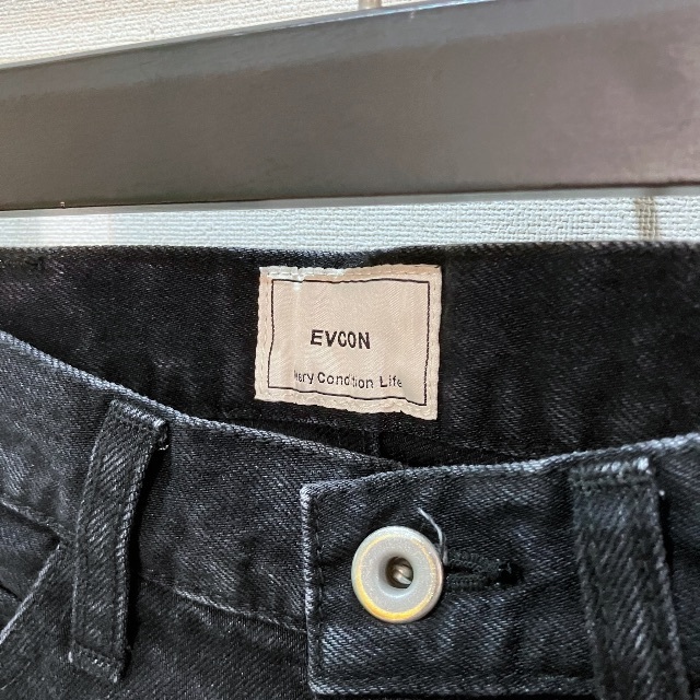 新品 EVCON エビコン デニムパンツ 5POCKET DENIM  1LDK