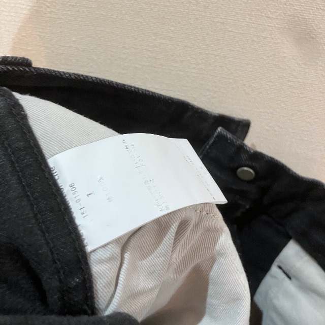 1LDK SELECT(ワンエルディーケーセレクト)の新品 EVCON エビコン デニムパンツ 5POCKET DENIM  1LDK レディースのパンツ(デニム/ジーンズ)の商品写真