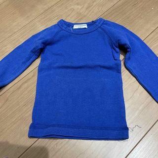 アンパサンド(ampersand)の長袖Tシャツ　青　90サイズ(Tシャツ/カットソー)