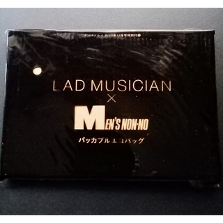 ラッドミュージシャン(LAD MUSICIAN)のメンズノンノ 12月号 LAD MUSICIAN パッカブルエコバッグ(ファッション)