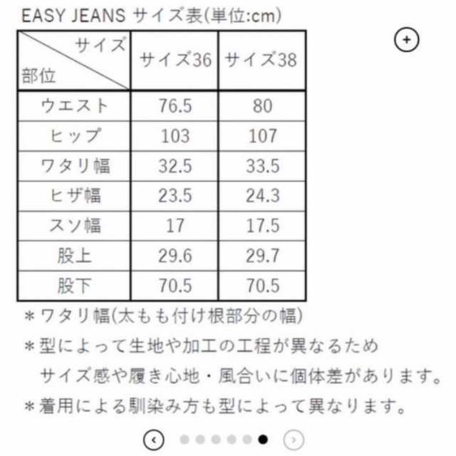 THE SHISHIKUI easy jeans 36 6