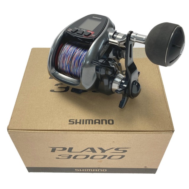 フローラル SHIMANO シマノ 16 PLAYS 3000 電動リール 箱・コード付き