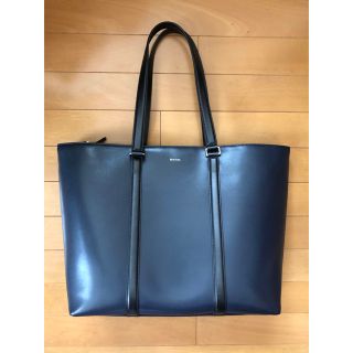 Paul Smith - 【美品】ポールスミス トートバッグ濃紺 1回のみ使用の