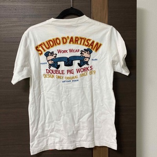 ステュディオダルチザン(STUDIO D'ARTISAN)のSTUDIOD’ARTISAN  刺繍半袖Ｔシャツ(Tシャツ/カットソー(半袖/袖なし))
