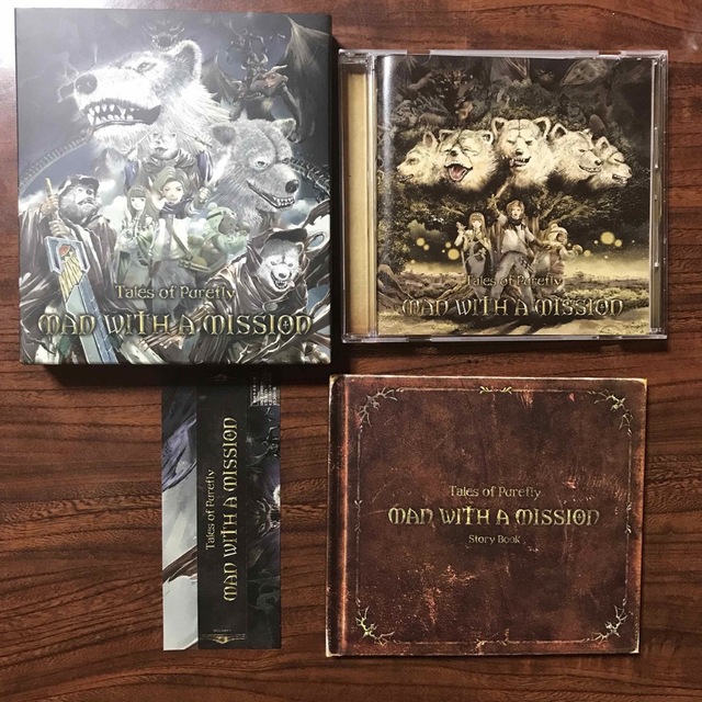 MAN WITH A MISSION(マンウィズアミッション)の美品　「Tales of Purefly」 MAN WITH A MISSION エンタメ/ホビーのCD(ポップス/ロック(邦楽))の商品写真
