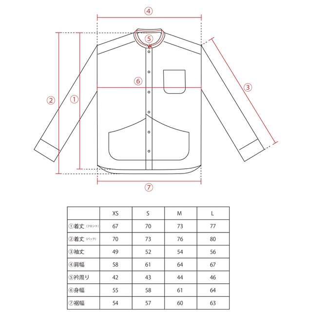 アトリエブルーボトル　Neo Wool Shirt Lite ブラウンS メンズのトップス(シャツ)の商品写真