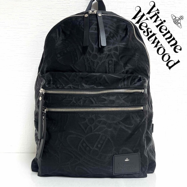 Vivienne Westwood 現行品　オーブ エンボス リュックサック