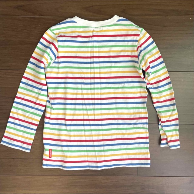 mikihouse(ミキハウス)のミキハウス マルチカラー カットソー110 キッズ/ベビー/マタニティのキッズ服男の子用(90cm~)(Tシャツ/カットソー)の商品写真