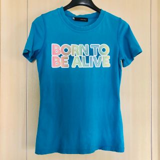 ディースクエアード(DSQUARED2)のディースクエアード【古着】Ｔシャツ　ブルー　DSQUARED2　イタリア製(Tシャツ(半袖/袖なし))