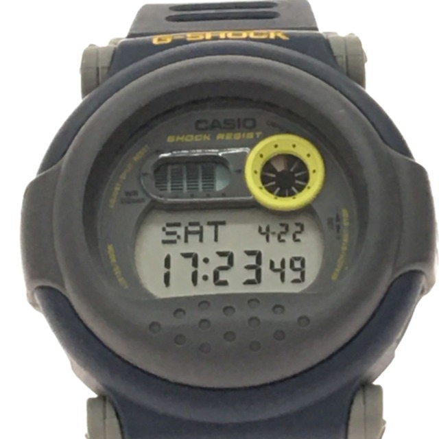 美品【CASIO/G-SHOCK】デジタルQZ メンズ腕時計 GD-120NJF