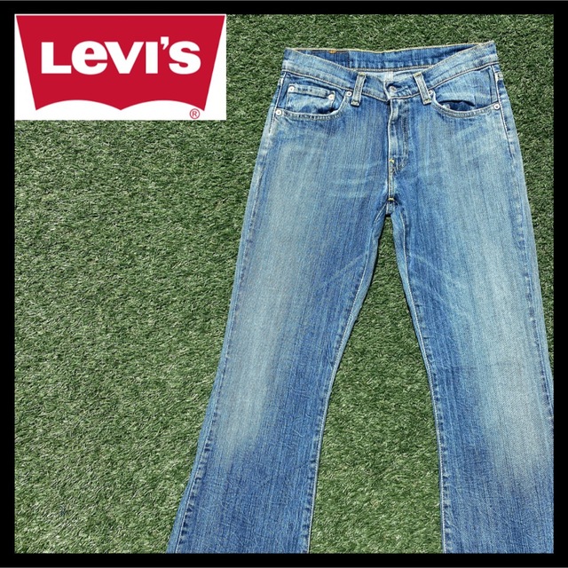 Levi's(リーバイス)のリーバイス 529 W29 L32 ブルーデニムジーンズ フレア ブーツカット メンズのパンツ(デニム/ジーンズ)の商品写真
