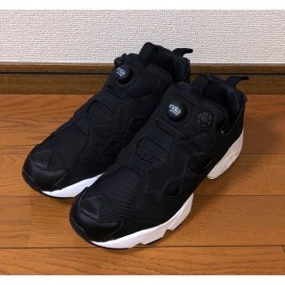 リーボック(Reebok)の美品 REEBOK INSTA PUMP FURY OG 27.5cm 黒 白(スニーカー)