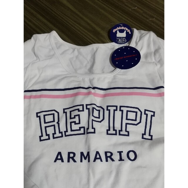 repipi armario パット付きインナーウェアセット キッズ/ベビー/マタニティのキッズ服女の子用(90cm~)(下着)の商品写真