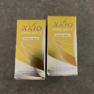 XXIO SUPER SOFT X  ゴルフボール 4つ(ゴルフ)