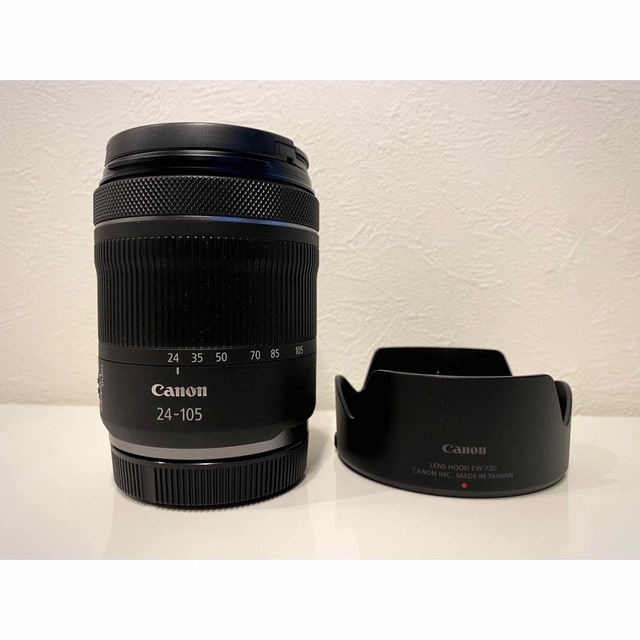 【美品】RF 24-105mm f4-7.1 IS STM【純正フード付き】