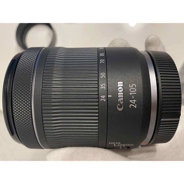 【美品】RF 24-105mm f4-7.1 IS STM【純正フード付き】