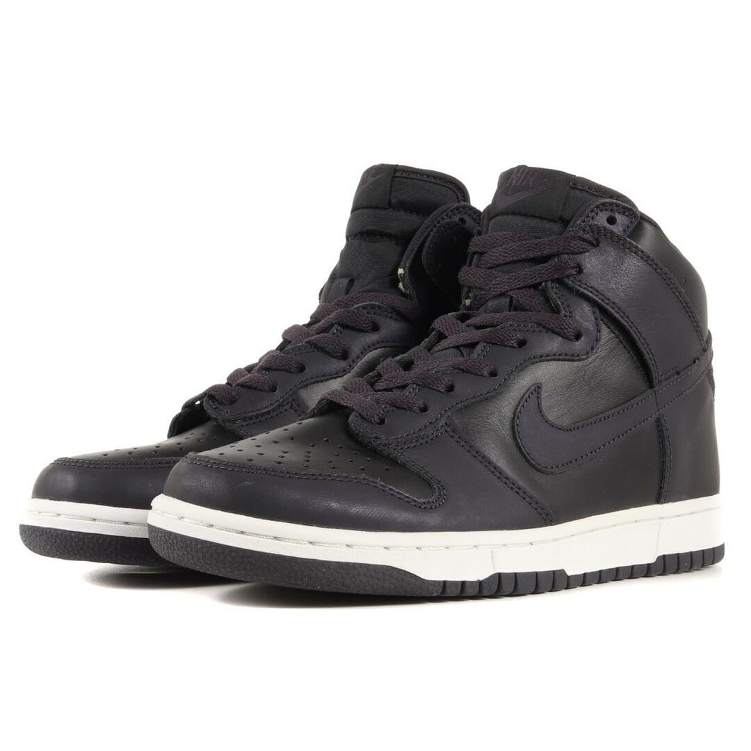 NIKE ナイキ DUNK HIGH CITY ATTACK ダンク ハイ 裏DUNK 2002年製 630335-501 デッドストック メタリックパープル ブラック スニーカー シューズ 靴 シンプル カジュアル ブランド サイズ：26cm US8 【メンズ】【R045】