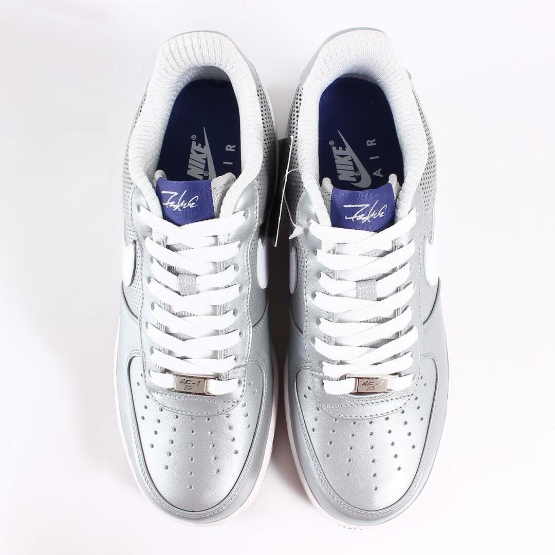 NIKE(ナイキ)のNIKE ナイキ ×FUTURA フューチュラ AIR FORCE 1 LOW PREMIUM エアフォース 1 プレミアム 318775-005 メタリックシルバー スニーカー シューズ 靴 シンプル カジュアル ブランド サイズ：26cm US8【メンズ】【R045】 メンズの靴/シューズ(スニーカー)の商品写真