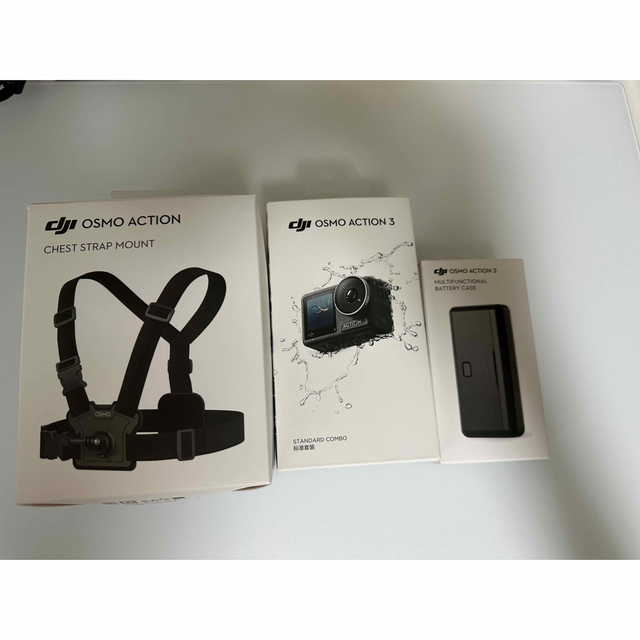 最終値下げ！DJI osmo action 3 美品　付属品多数