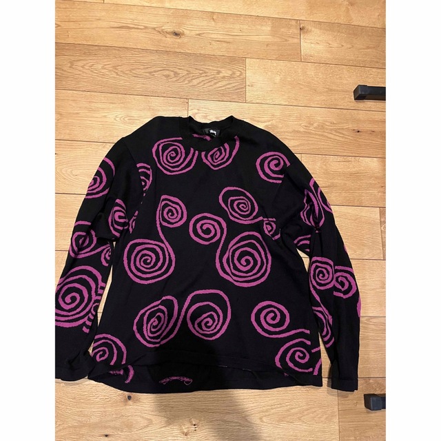 stussy hand drawn S sweater 数々の賞を受賞 brcstarch.com.br