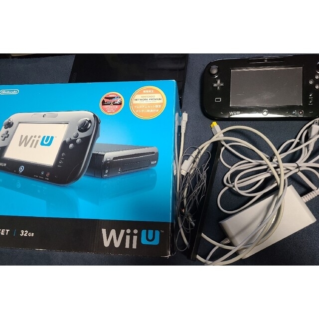 Nintendo Wii U WII U プレミアムセット KURO　任天堂のサムネイル