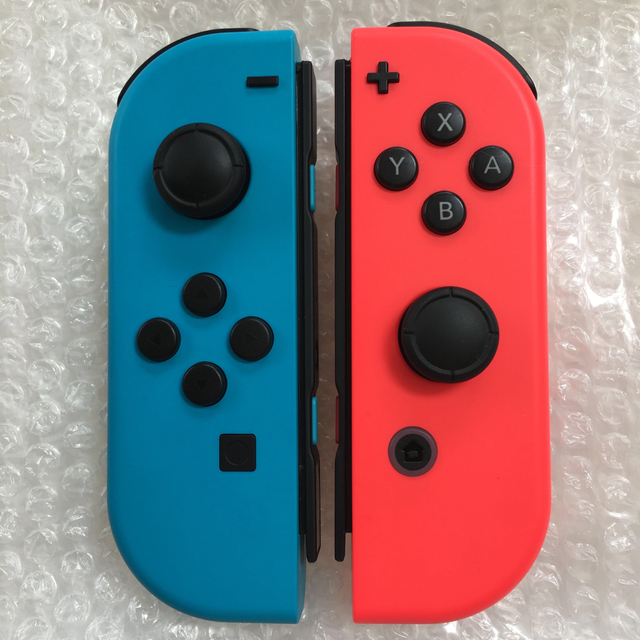 Nintendo Switch(ニンテンドースイッチ)のNintendoswitchジョイコン ネオンブルーレッド左右中古動作品セット エンタメ/ホビーのゲームソフト/ゲーム機本体(その他)の商品写真