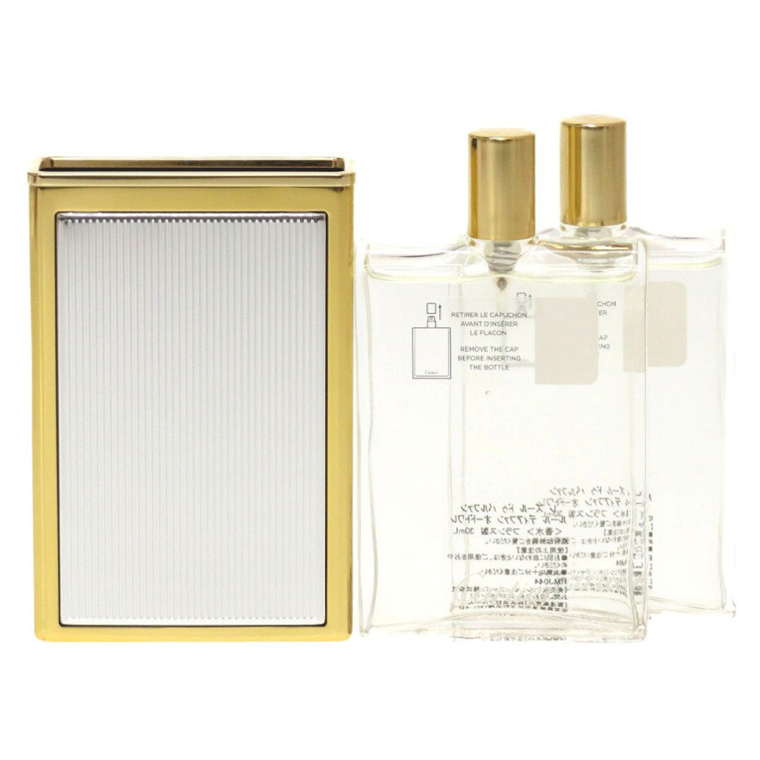 新品 カルティエ パフューム レ ズール ドゥ パルファン ルール ディアファン オードトワレ 30ml 2本 メタル ゴールド 香水 香水ケース 0083【中古】Cartier | フリマアプリ ラクマ