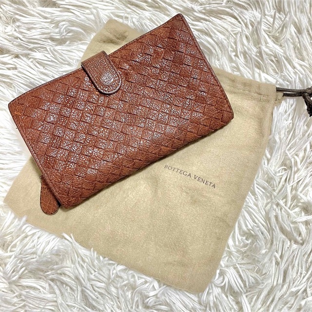 Bottega Veneta(ボッテガヴェネタ)のBottega Veneta ボッテガヴェネタ メンズ 長財布 イントレチャート メンズのファッション小物(長財布)の商品写真