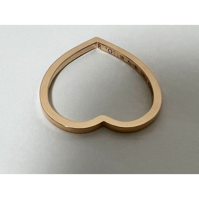 REPOSSI - レポシ アンティフェール ハートリング 指輪 18K PG REPOSSI - レポシ アンティフェール ハートリング 指輪 18K PG