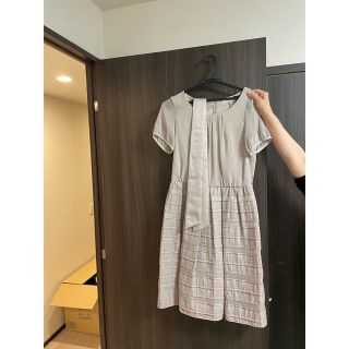 【新品】NATURALBEAUTY 半袖　ワンピース　フォーマル　ゆったり　XL