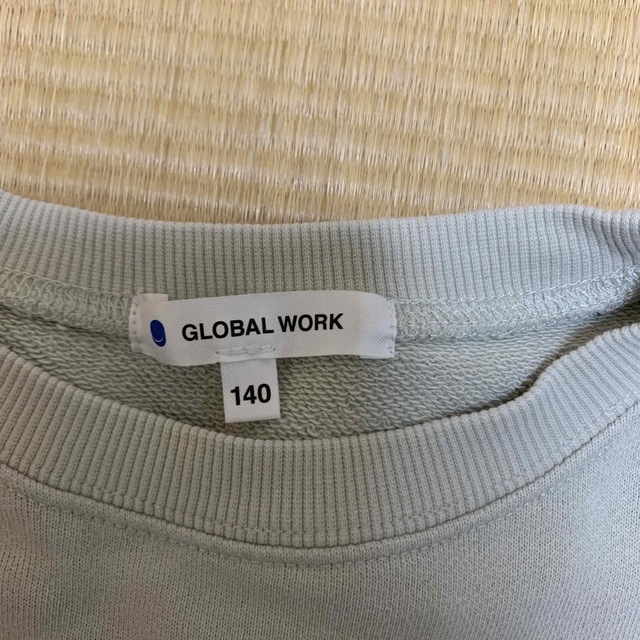 GLOBAL WORK(グローバルワーク)のGLOBALWORK  グローバルキッズ　トレーナー　男児　140 キッズ/ベビー/マタニティのキッズ服男の子用(90cm~)(Tシャツ/カットソー)の商品写真