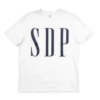 ギャップ(GAP)のGAP × スチャダラパー スチャダラ2090 Tシャツ 白 XL(Tシャツ/カットソー(半袖/袖なし))