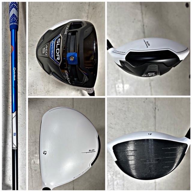 TaylorMade(テーラーメイド)の【専用】SLDR ゴルフクラブセット 右利き キャディバッグ付【C】 スポーツ/アウトドアのゴルフ(クラブ)の商品写真