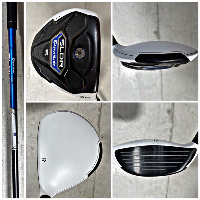 TaylorMade(テーラーメイド)の【専用】SLDR ゴルフクラブセット 右利き キャディバッグ付【C】 スポーツ/アウトドアのゴルフ(クラブ)の商品写真