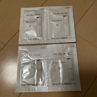 ソフィーナアルブラン(SOFINA ALBLANC)のアルブラン　化粧水、乳液(サンプル/トライアルキット)