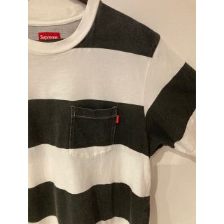 シュプリーム(Supreme)のSupreme Printed Block Stripe Pocket Tee(Tシャツ/カットソー(半袖/袖なし))