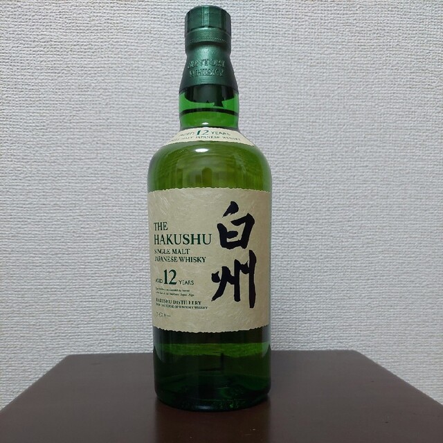 食品/飲料/酒【入手困難！】サントリーウイスキー 「白州12年」1本