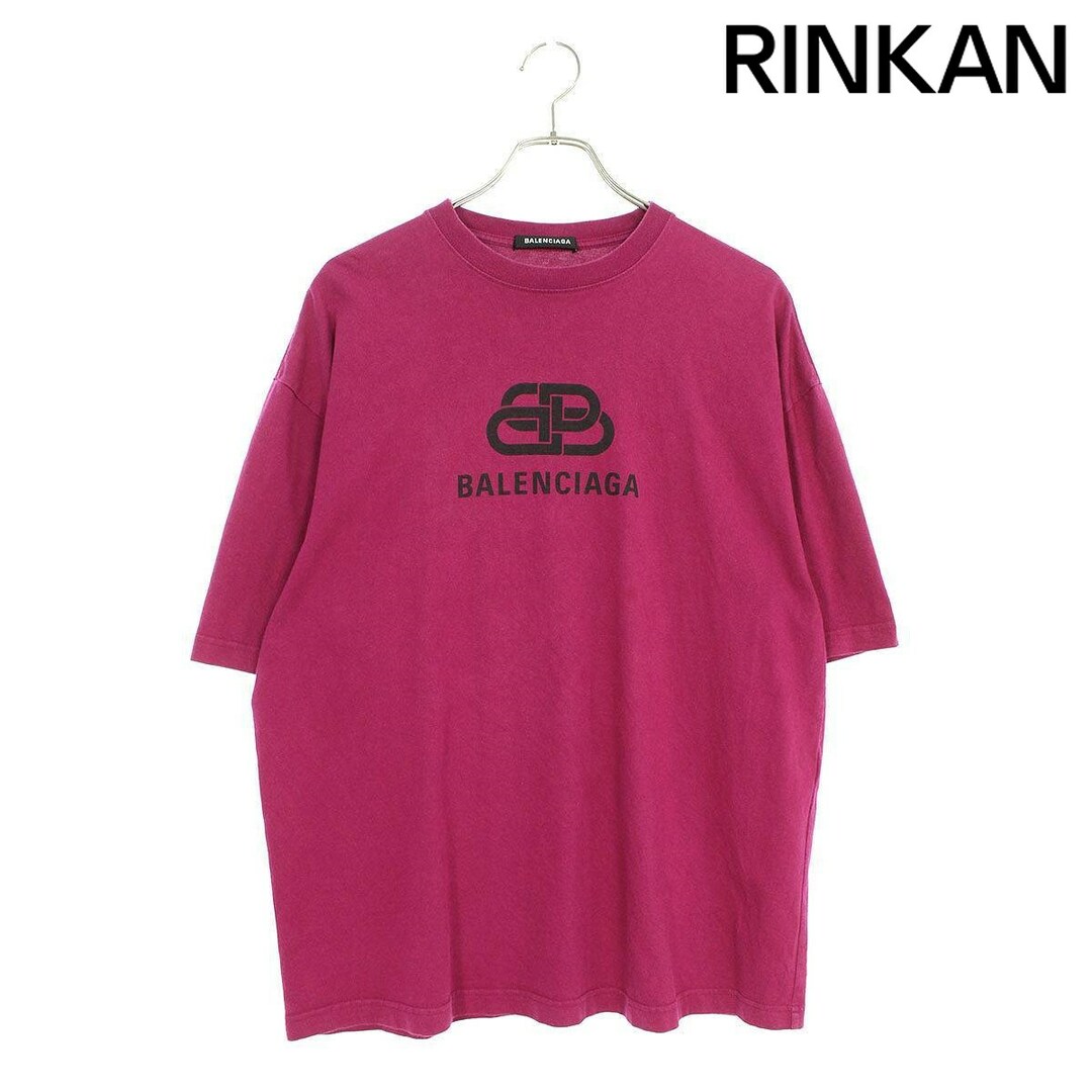 バレンシアガ 19SS 578139 TGV75 BBロゴプリントTシャツ メンズ S お礼や感謝伝えるプチギフト