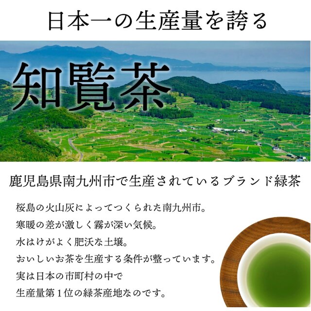 知覧茶 八女茶 特上煎茶 2本 お茶 湯出し 水出し クーポン利用 食品/飲料/酒の飲料(茶)の商品写真