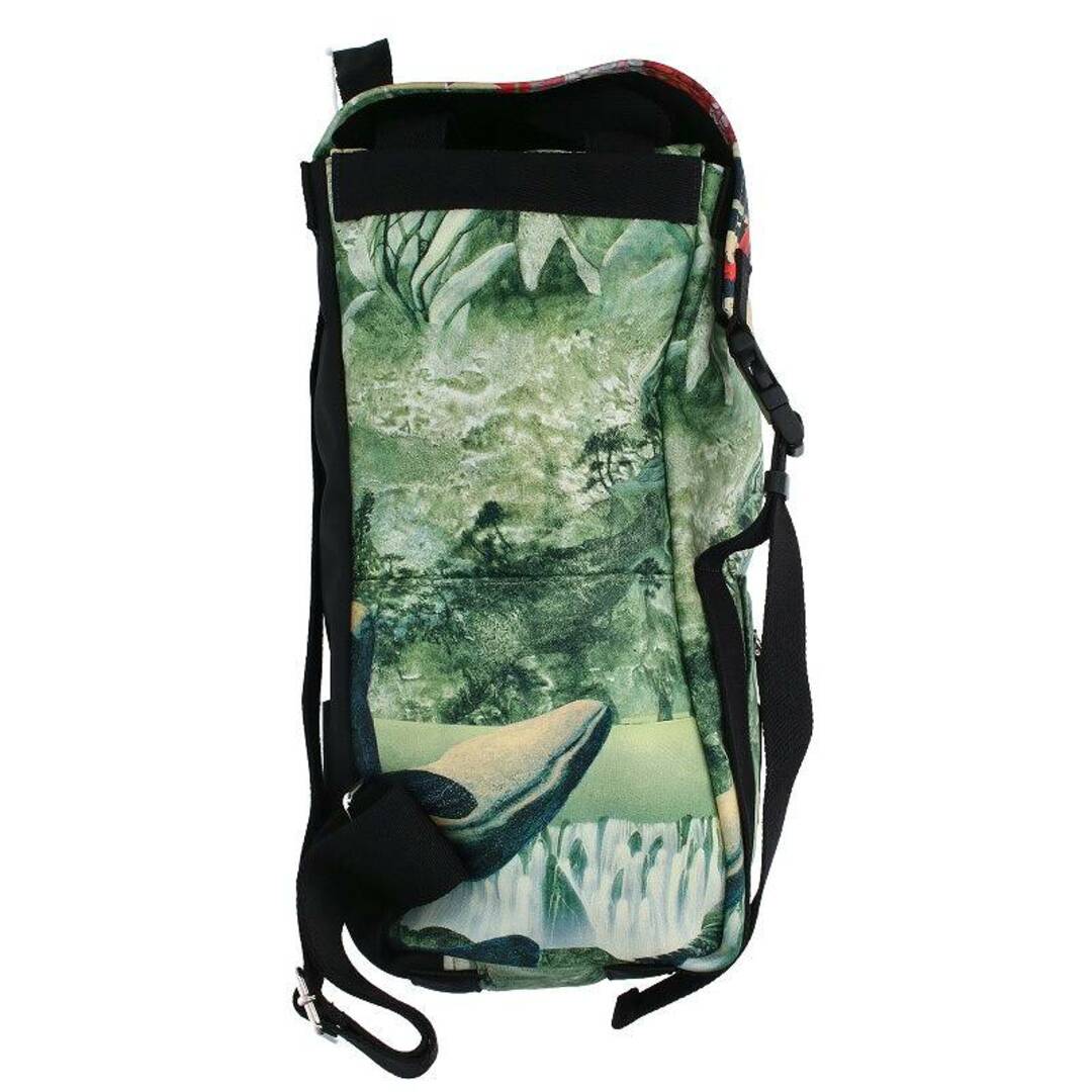 ヴァレンティノガラヴァーニ Red Dragon Print Backpack レッド ヴァレンティノガラヴァーニ Red Dragon Print Backpack レッド