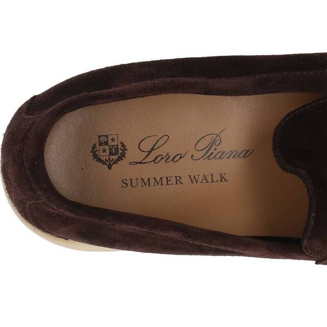 LORO PIANA(ロロピアーナ)のロロピアーナ  SUMMER WALK スエードスリッポンシューズ メンズ 39 メンズの靴/シューズ(その他)の商品写真