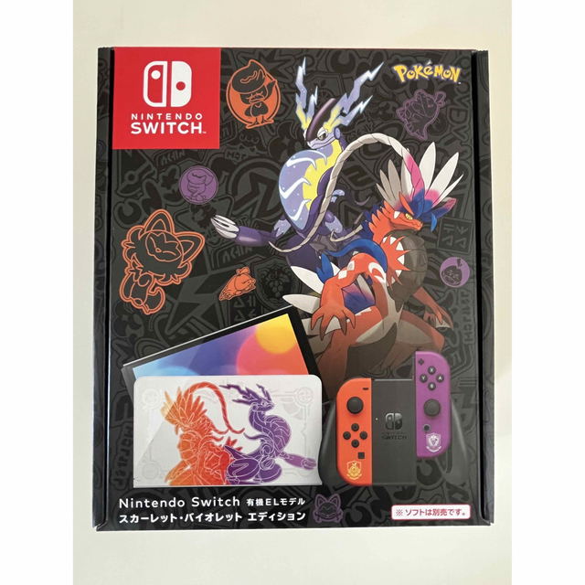 Nintendo Switch 有機EL スカーレット・バイオレットエディション-