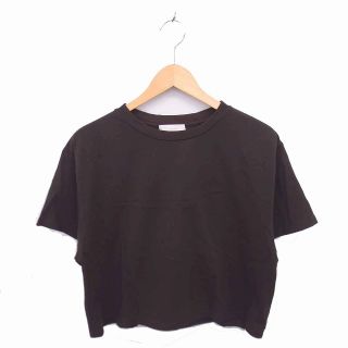 ビーミング ライフストア バイ ビームス(B:MING LIFE STORE by BEAMS)のビーミングバイビームス Tシャツ カットソー ボートネック ワイド 半袖 茶(Tシャツ(半袖/袖なし))