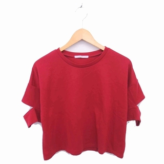 ケービーエフ(KBF)のケイビーエフ KBF アーバンリサーチ Tシャツ カットソー 半袖 ONE 赤(Tシャツ(半袖/袖なし))