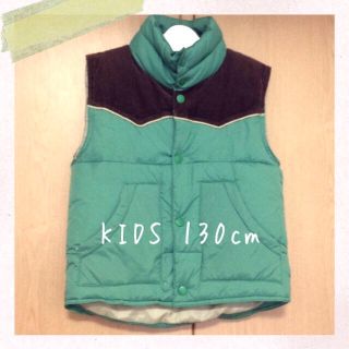 エムピーエス(MPS)のKIDS130 ダウンベスト。(その他)