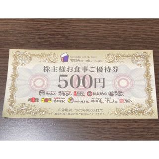 焼肉きんぐ　500円(レストラン/食事券)